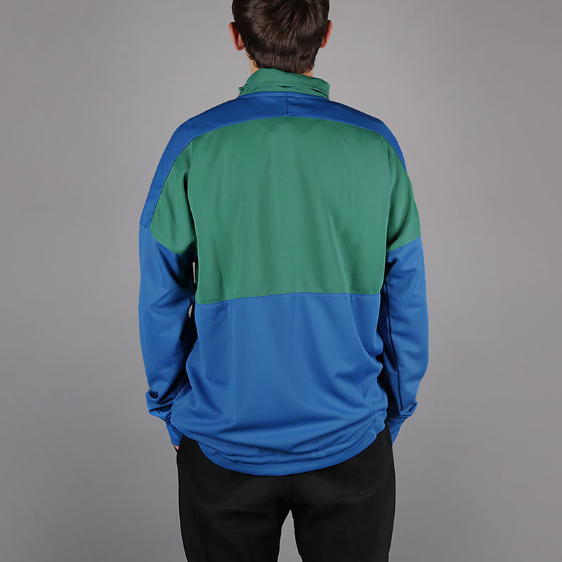 мужская синяя толстовка Nike Half Zip Air Jacket 918324-368 - цена, описание, фото 5